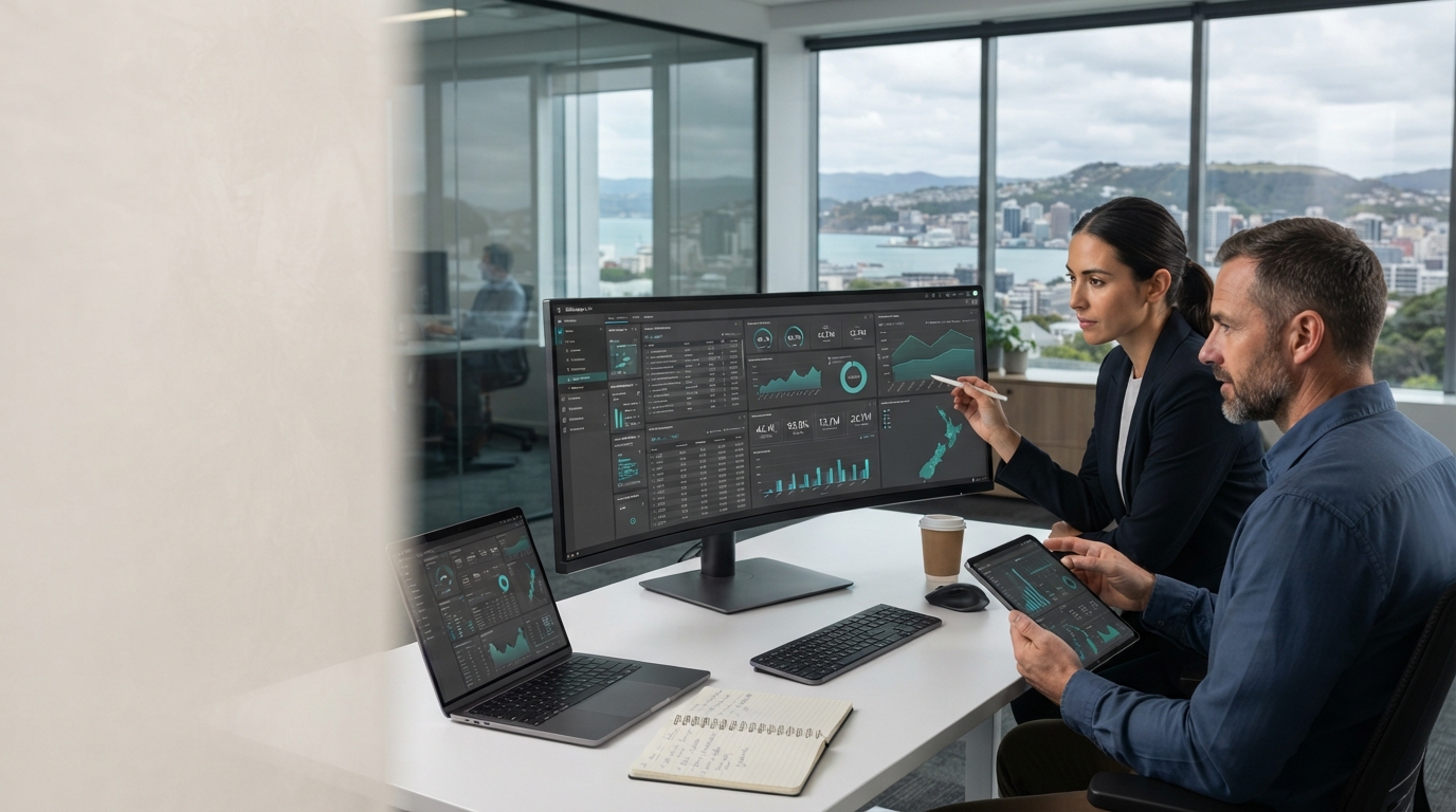 Falcon Yielode data dashboard used to guide automated dollar-cost averaging decisions